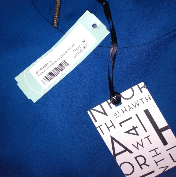 *SOLD on eBay* 41 Hawthorn Loose Slit Back Sleeveless Blouse - Picture 8 of 8